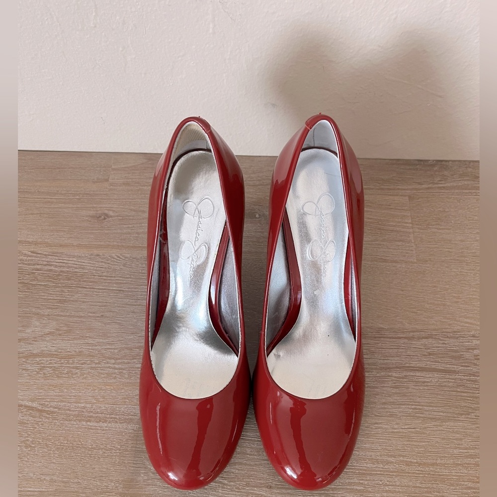 Red high heels size 6.5